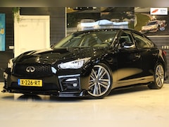 Infiniti Q50 - 3.0t Red Sport 405 PK - EXPORT PRICE €19.995, - LEDER - MAXTON - MEMORIE + ELEK STOELEN