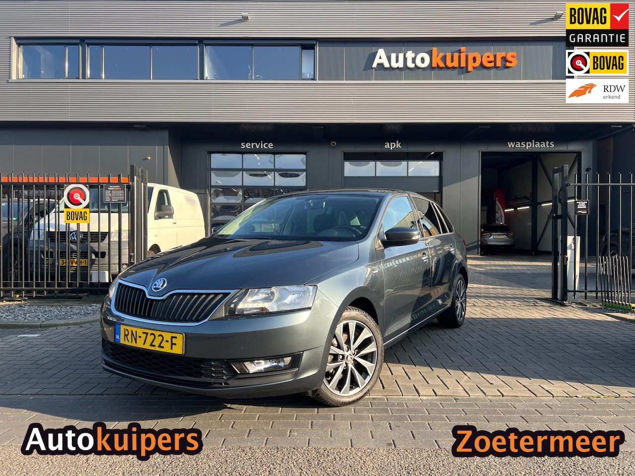 Skoda Rapid Spaceback - 1.0 TSI Greentech Drive | Met stoelverwarming, navigatie, cruise control, all-season bande - AutoWereld.nl