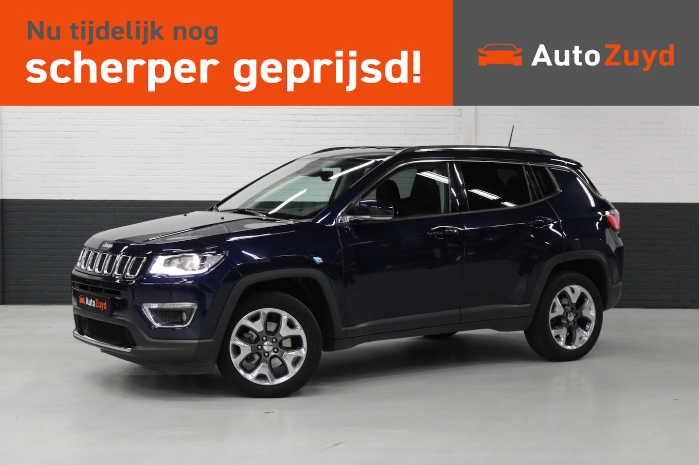 Jeep Compass - 1.4 MultiAir Limited 4x4 / Beats-Audio / Clima / PDC - AutoWereld.nl