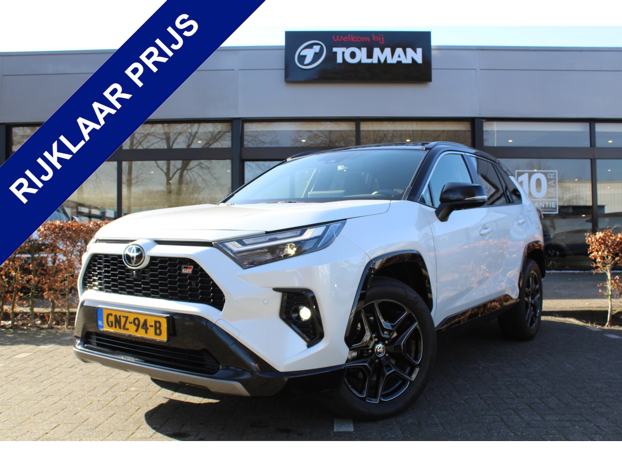 Toyota RAV4 - 2.5 Hybrid AWD GR SPORT Bi-Tone | Rijklaar | JBL | Pano | 360 camera | Apple/Android | Nav - AutoWereld.nl