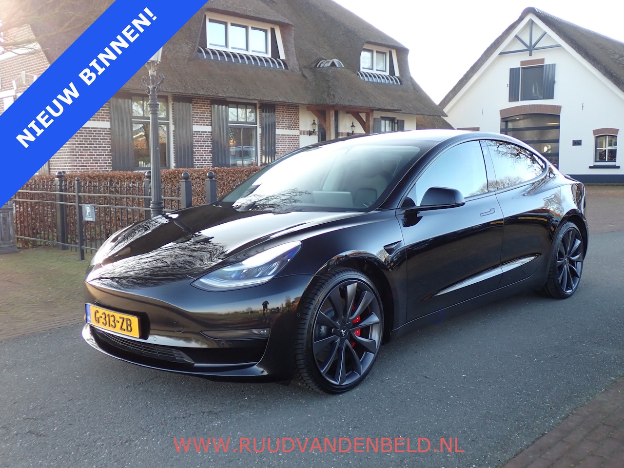 Tesla Model 3 - Performance AWD BLACK !! YOKE !! AUTOPILOT !! 20-INCH - AutoWereld.nl