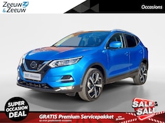 Nissan Qashqai - 1.3 DIG-T Tekna * Cruise control adaptief * 360'' camera * Trekhaak * Navigatie * Stoel ve