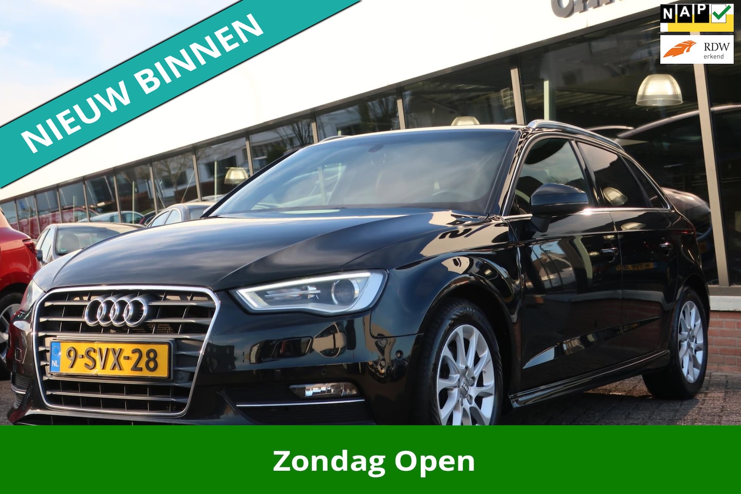 Audi A3 Sportback - 1.6 TDI ultra Edition LED_LEDER_NAVI_PDC V+A_NAP. - AutoWereld.nl