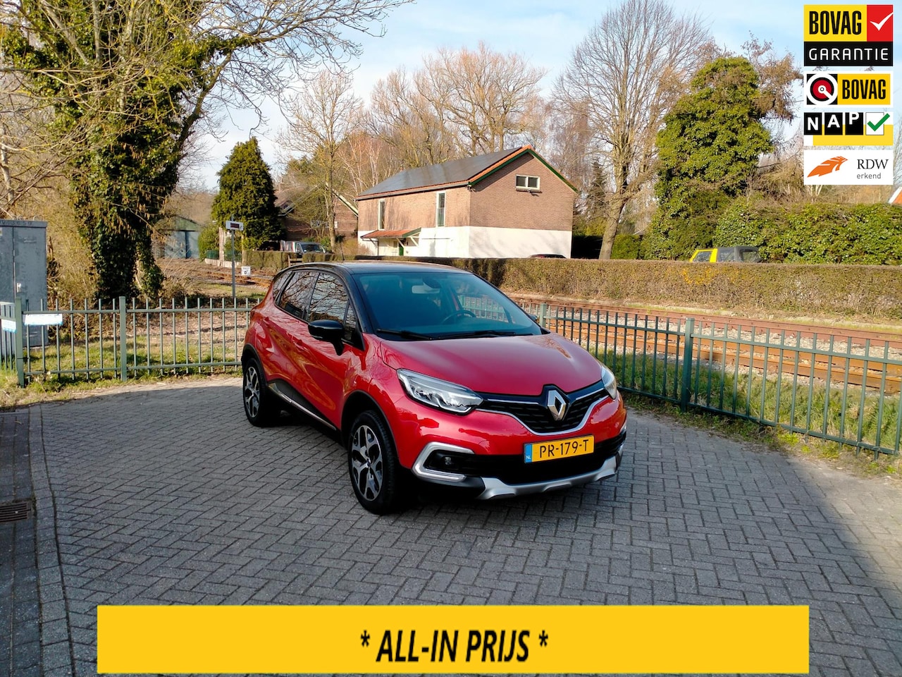 Renault Captur - 0.9 TCe Intens Navi pdc cam LED trekhaak lage Km ALLINPRIJS - AutoWereld.nl