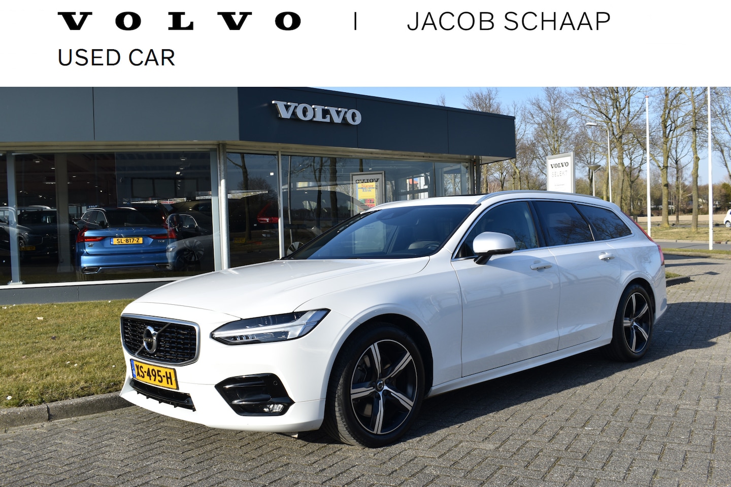 Volvo V90 - T4 190PK Automaat Business Sport | H&K | Panodak | ACC | Elektr. stoelen | Leder | Blis | - AutoWereld.nl