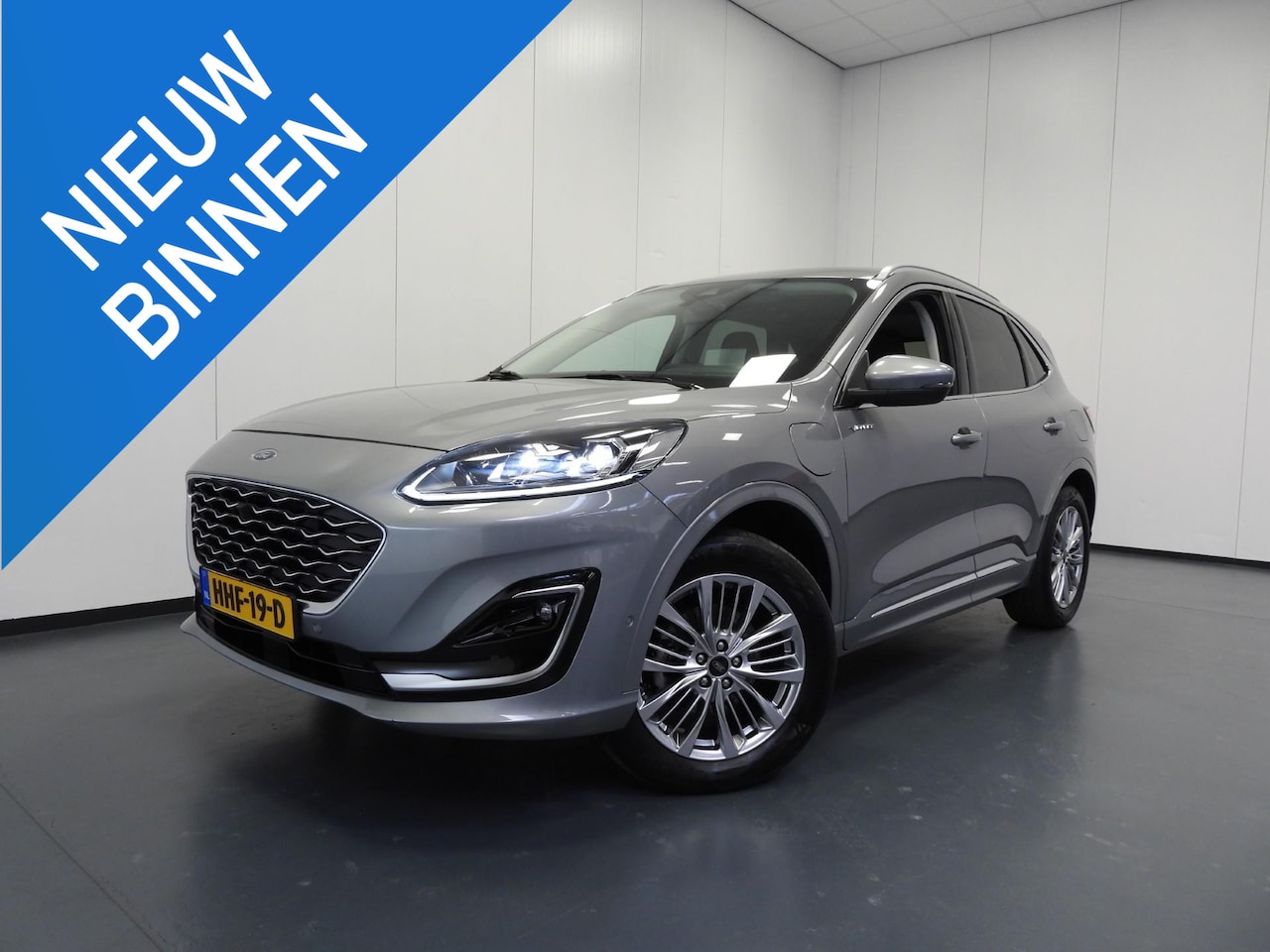 Ford Kuga - 2.5 PHEV Plug-In Vignale NAVI/LEER/HEAD-UP/B&O/18"LMV! - AutoWereld.nl