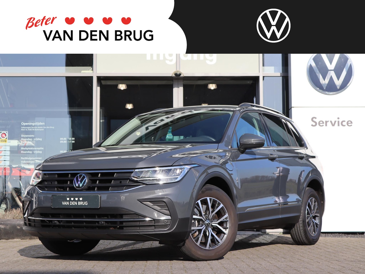 Volkswagen Tiguan - 1.4 TSI 245 pk DSG eHybrid Life | Navigatie | Zwenkbare Trekhaak | Alcantara Ergo Stoelen - AutoWereld.nl