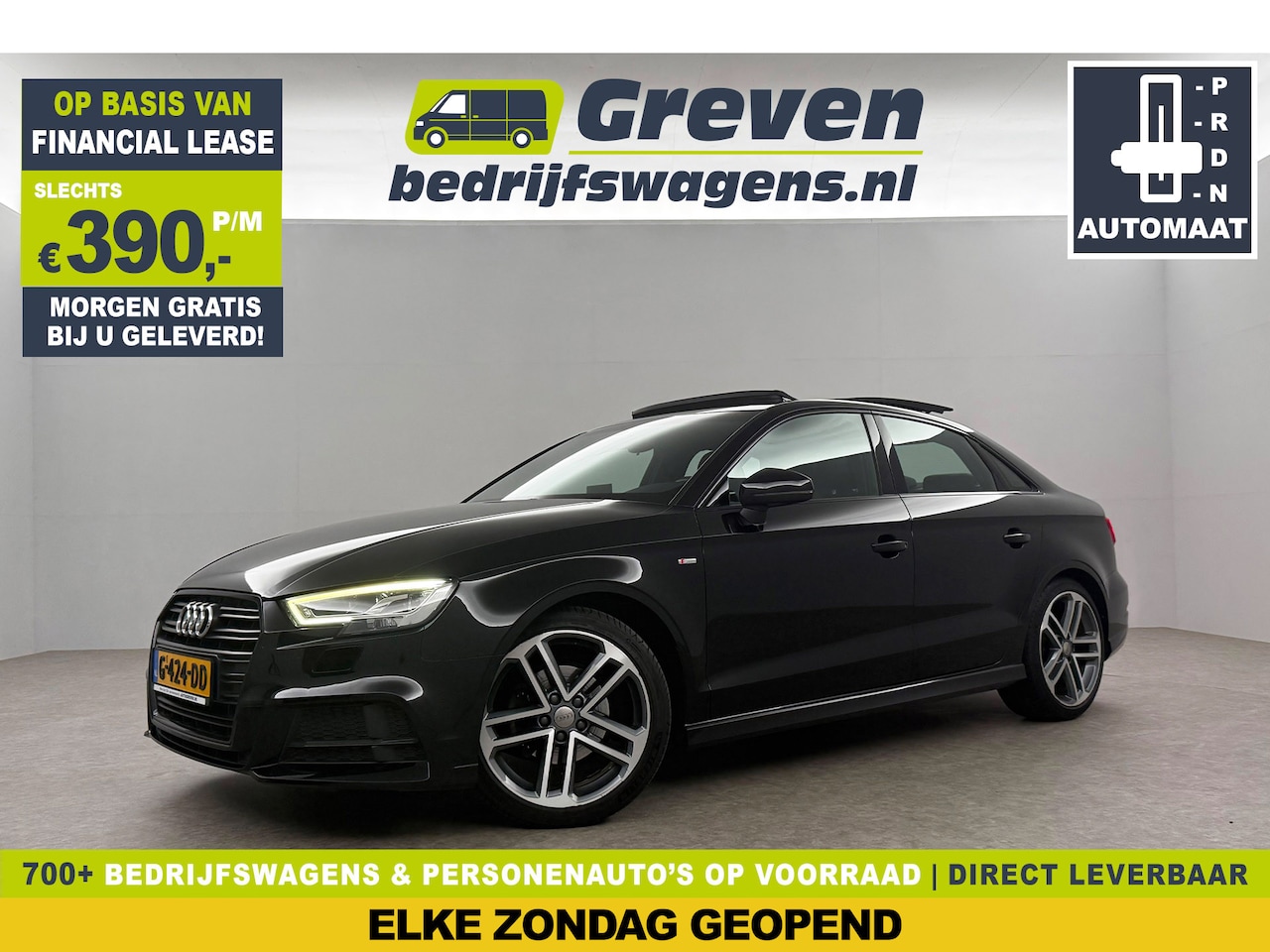 Audi A3 - 35 TFSI S-Line 150PK Panoramadak LED Clima Cruise Virtual Navi Carplay DAB+ PDC 18''LMV - AutoWereld.nl