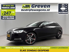 Audi A4 - 2.0 TDI Sport 150PK Clima Cruise Navigatie Trekhaak LED 19"LMV Parkeersensoren