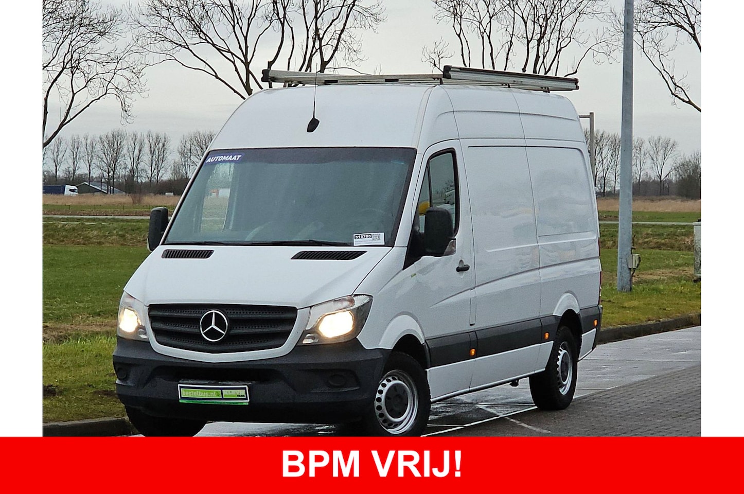 Mercedes-Benz Sprinter - 314 2.2 CDI 366 L2H2, airco, automaat, imperiaal, trap, cruise - AutoWereld.nl