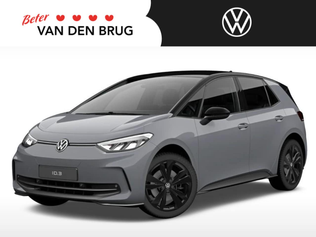 Volkswagen ID.3 - Black Edition 52 kWh 170PK | Parkeersensoren | 19" Lmv | Adaptive Cruise | LED | Apple Car - AutoWereld.nl