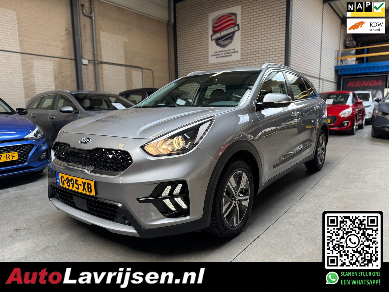 Kia Niro - HYBRID DYNAMICLINE NL AUTO NAP FABR.GARANTIE! AUTOMAAT NAVIGATIE CAMERA LED ECC CRUISE PDC - AutoWereld.nl