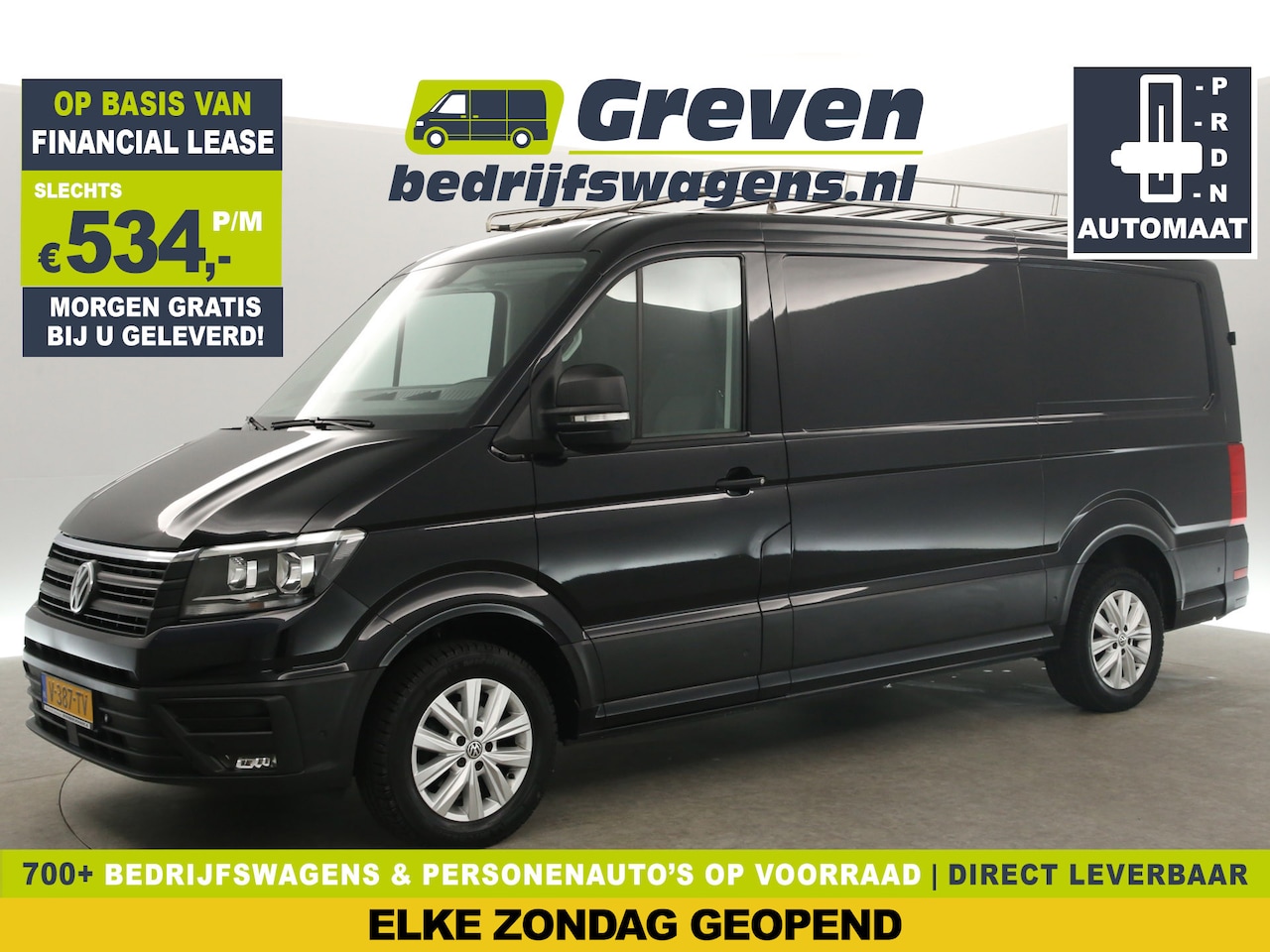 Volkswagen Crafter - 30 2.0 TDI L3H2 140PK 3000KG Trekgew. Automaat Trekhaak Airco Camera Carplay DSG Cruise Na - AutoWereld.nl