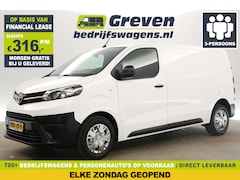 Toyota ProAce Worker - 2.0 L2H1 145PK Airco Cruise Carplay 3 Persoons PDC Elektrpakket Schuifdeur