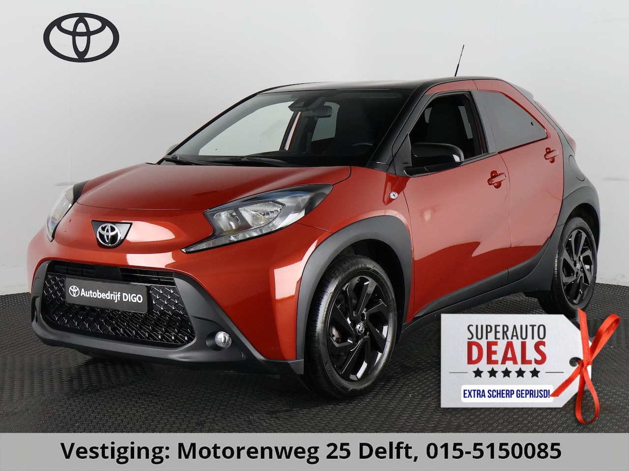 Toyota Aygo X - 1.0 VVT-i AUTOMAAT PULSE LIMITED ED. CRUISE CONTROL.LMV.CARPLAY NAVIGATIE  GARANTIE TOT 8- - AutoWereld.nl