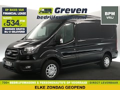 Ford Transit - 2.0 EcoBlue L2H2 | NIEUW | BPM Vrij | Airco Cruise Carplay Navigatie Trekhaak PDC 3 Persoo