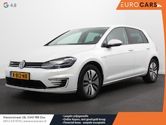 Volkswagen e-Golf - e-Golf | Navigatie | Climate Control | Warmtepomp | Parkeersensoren V+A | Privacy Glass |