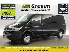 Volkswagen Transporter - 2.0 TDI L2H1 150PK Automaat Airco Cruise Carplay Navi PDC DSG 3 Persoons