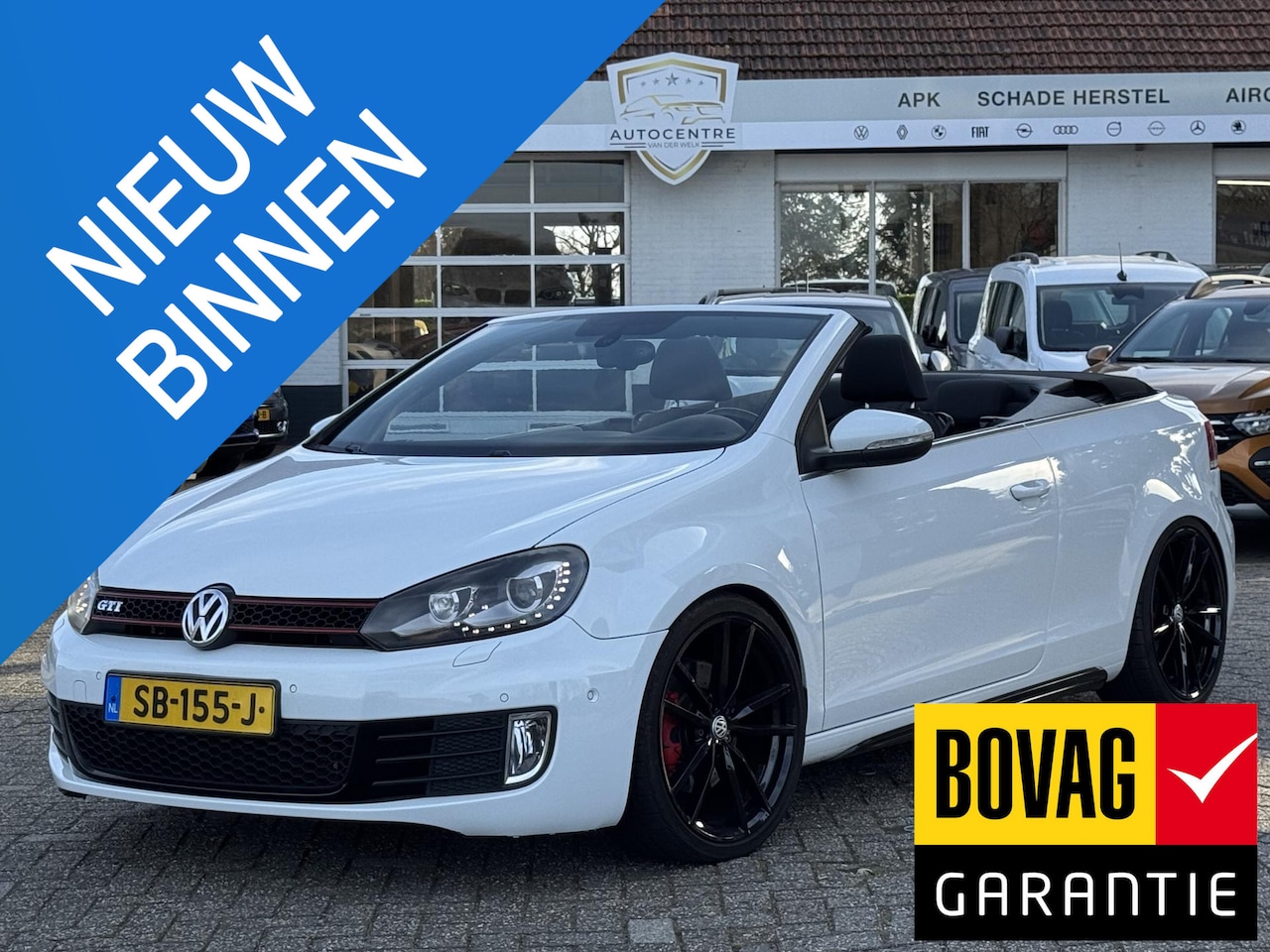 Volkswagen Golf Cabriolet - 2.0 TSI GTI KLIMA | BLUETOOTH | BOVAG! - AutoWereld.nl