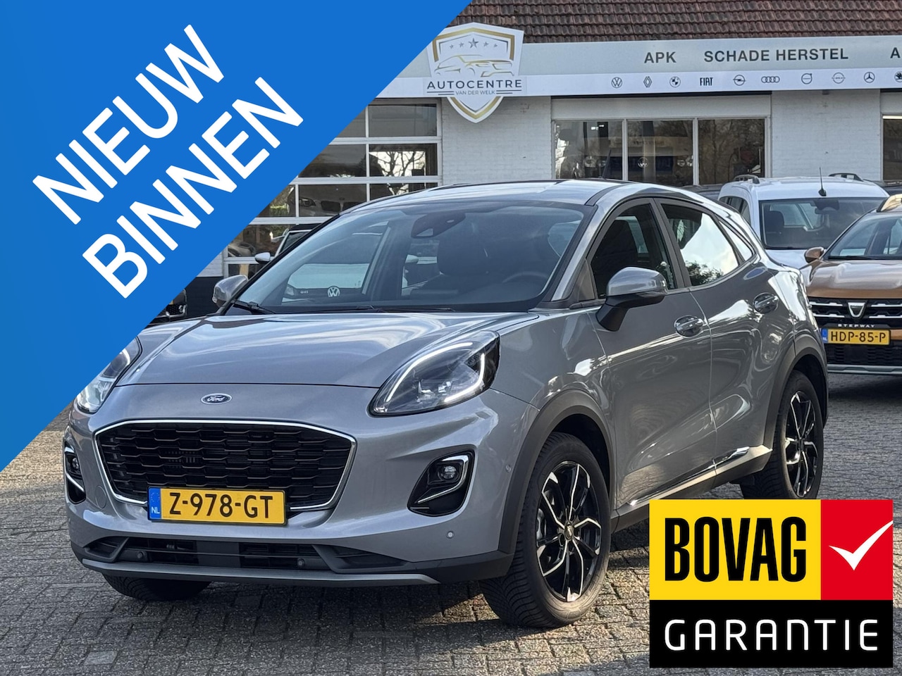 Ford Puma - 1.0 EcoBoost Hybrid Titanium NAVI | KLIMA | CAMERA | WINTER | BOVAG!! - AutoWereld.nl