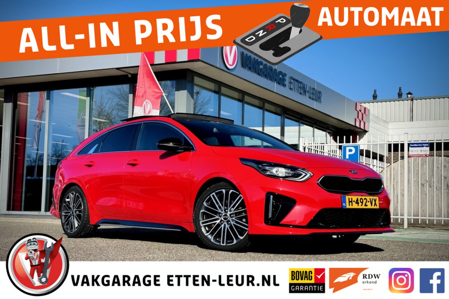 Kia Pro cee'd - 1.4 T-GDI GT-PlusLine / SCHUIFDAK / TREKHAAK / LED - AutoWereld.nl