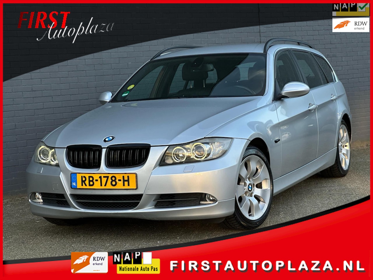 BMW 3-serie Touring - 325xi Executive AUTOMAAT CAMERA/LEDER/STOELVERWARMING | NETTE AUTO ! - AutoWereld.nl