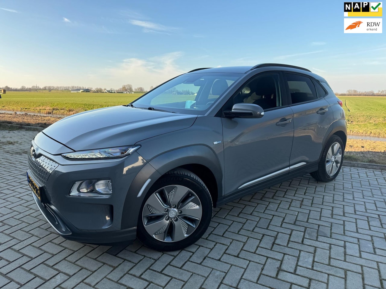 Hyundai Kona Electric - EV Fashion 64 kWh 3-FASE 2020 Carplay Navi Camera Head up Cruise control Airco Clima - AutoWereld.nl