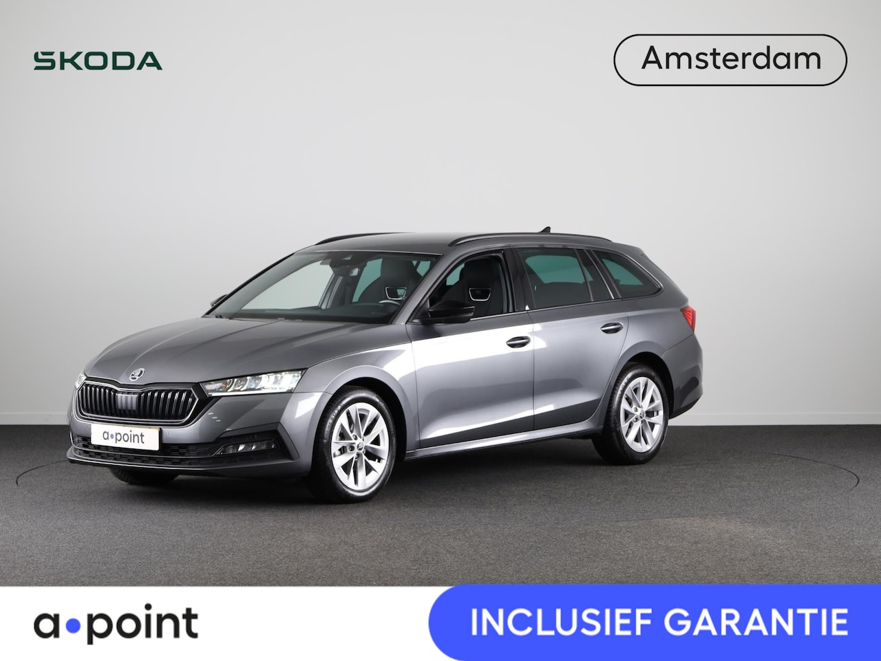 Skoda Octavia Combi - 1.0 e-TSI Sport Business 110 pk Automaat (DSG) | Verlengde garantie | Navigatie | Parkeers - AutoWereld.nl