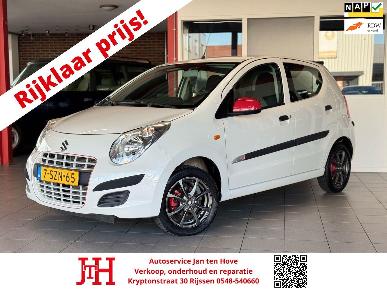 Suzuki Alto - 1.0 Comfort EASSS*Sportief*Airco*Lichtmetalen velgen*NAP* - AutoWereld.nl