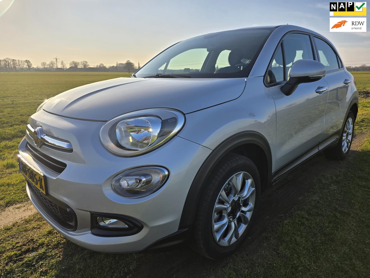 Fiat 500 X - 1.4 Turbo MultiAir PopStar|Automaat|Trekhaak|NAP!|Zeer Compleet! - AutoWereld.nl