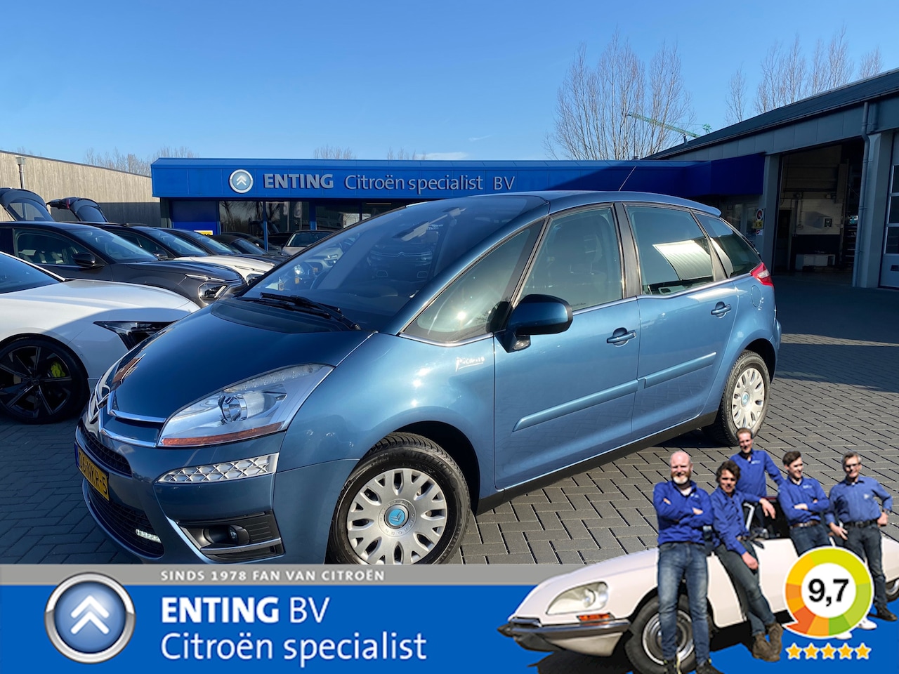 Citroën Grand C4 Picasso - 1.6 HDI 110PK BUSINESS ECC NAVI ZEER MOOI 1E EIGENAAR! - AutoWereld.nl