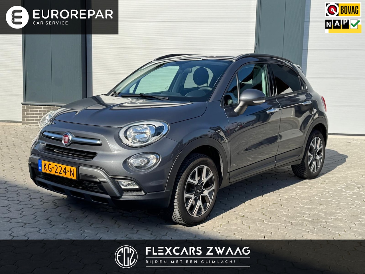 Fiat 500 X - 1.4 Turbo MultiAir Lounge - Automaat - Navi - Climate - Cruise - AutoWereld.nl