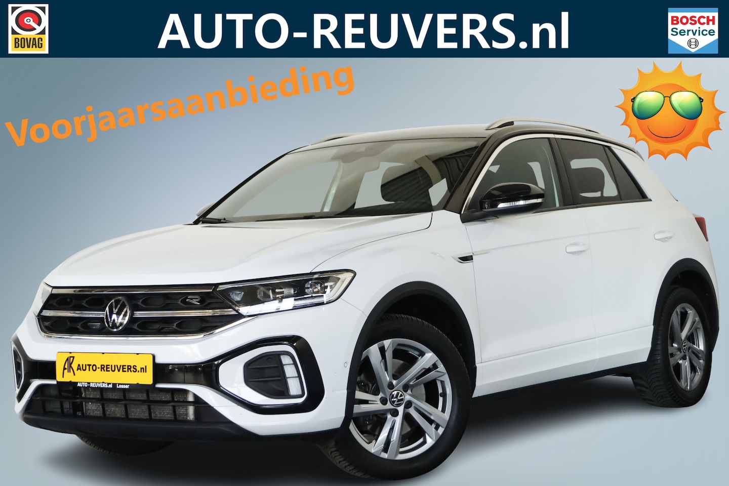 Volkswagen T-Roc - 2.0 TSI 4Motion R-Line / IQ-Light / ACC / Cam / CarPlay / Navi - AutoWereld.nl