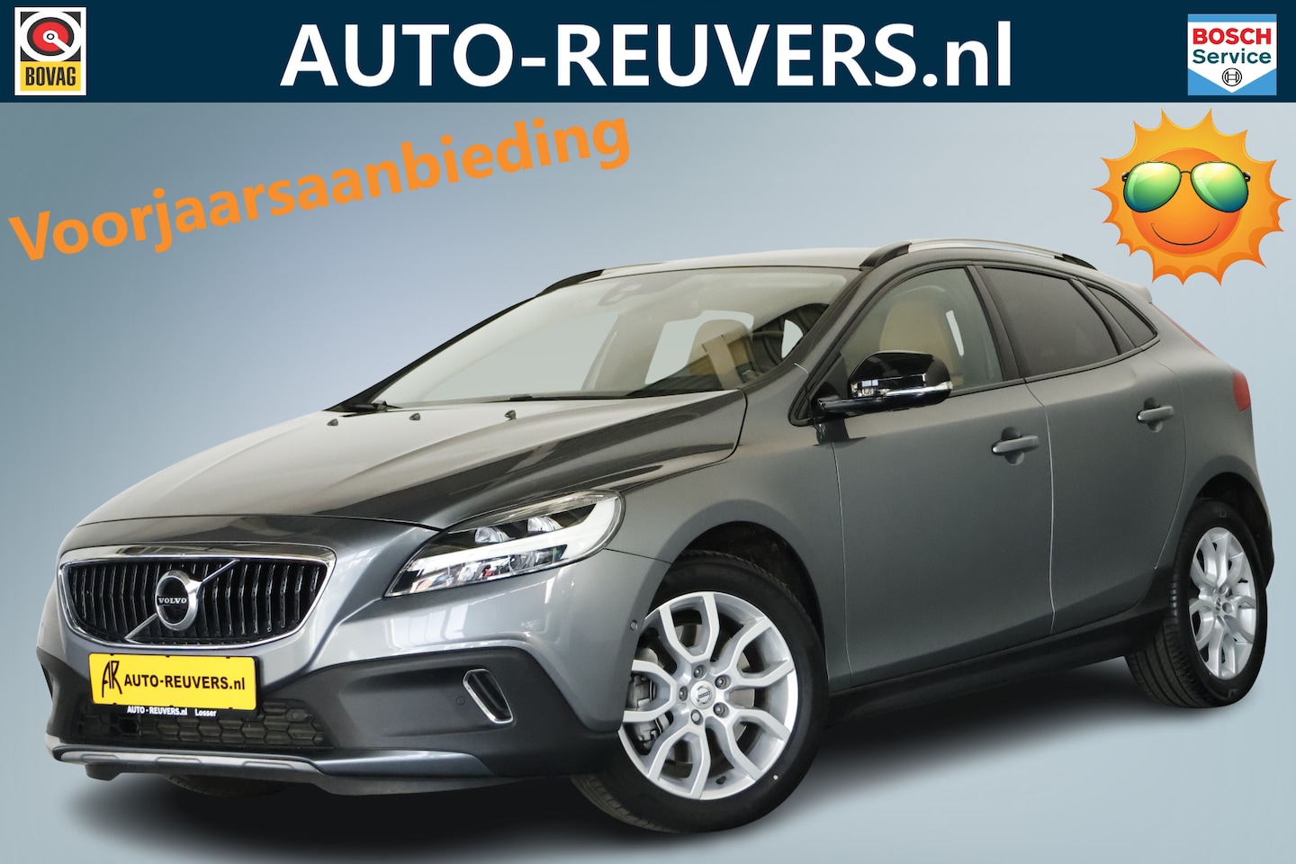 Volvo V40 Cross Country - 1.5 T3 Polar+ Luxury / Pano / LED / Leder / HarmanKardon / Afn haak - AutoWereld.nl