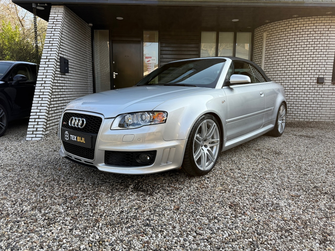 Audi A4 Cabriolet - 4.2 V8 RS 4 quattro BTW auto! 39.900 Ex - AutoWereld.nl