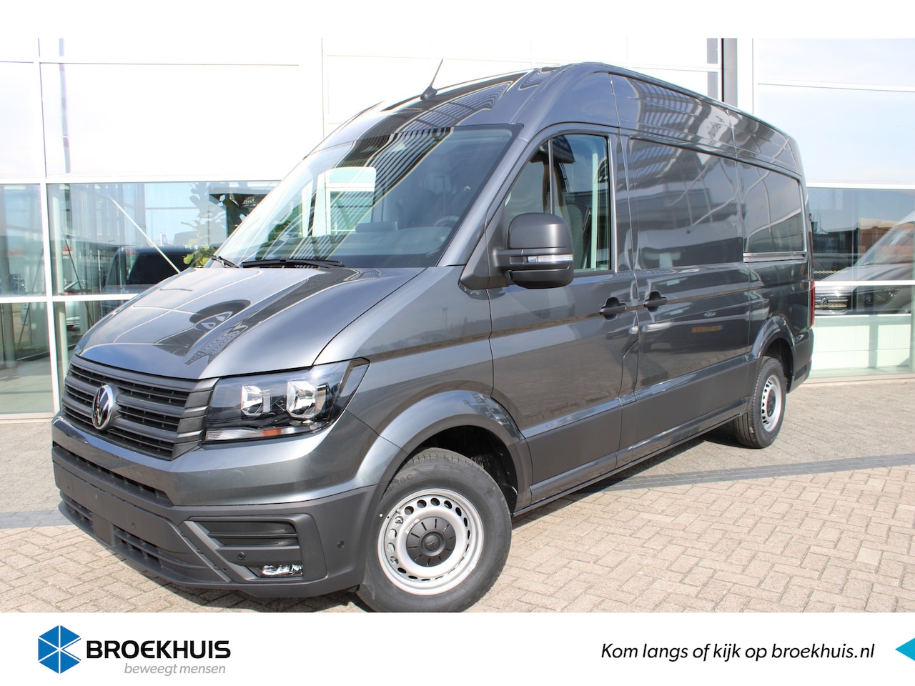 Volkswagen Crafter - BPM VRIJ | Highline | L3 | 177 PK | Automaat | Trekhaak | Dubbele Schuifdeur | Navi | PDC - AutoWereld.nl