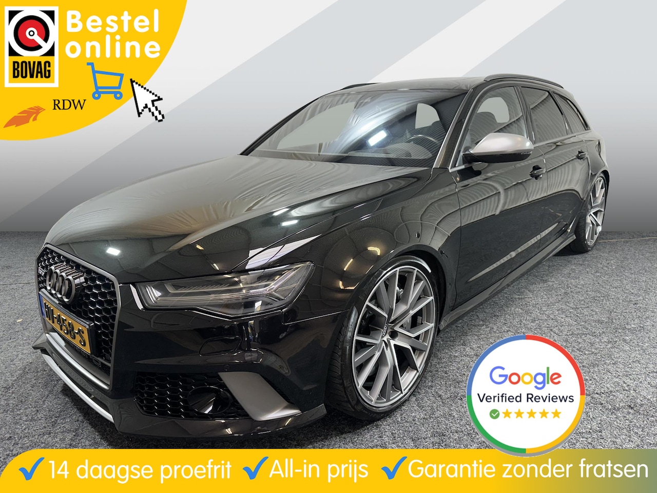 Audi A6 Avant - 4.0 TFSI RS 6 quattro performance Pro Line Plus Keramisch/360/Pano - AutoWereld.nl