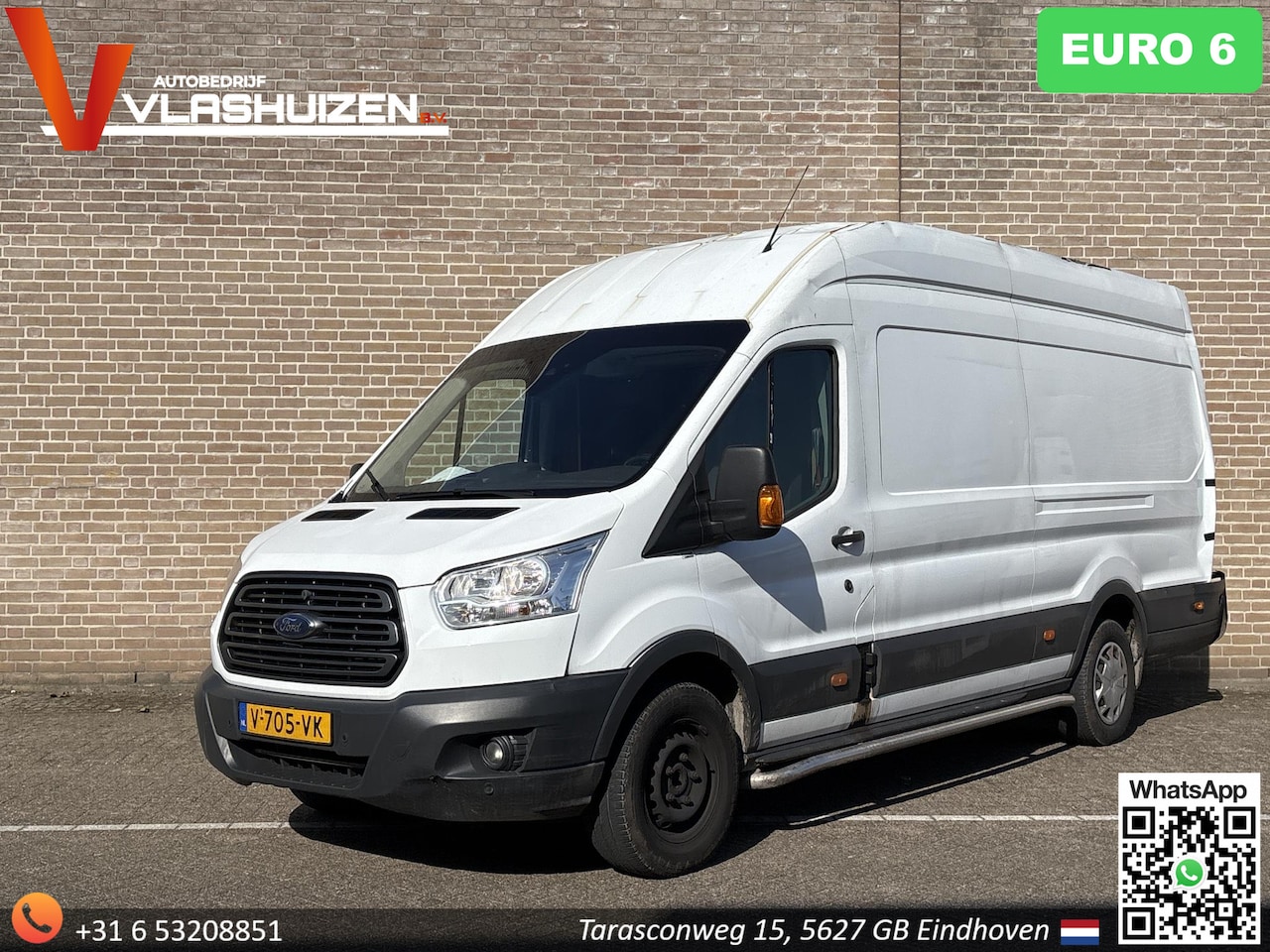 Ford Transit - 350 2.0 TDCI L4H3 Trend | € 6.450,- NETTO! | EURO 6 | TIKJE GEHAD | Airco | Cruise | - AutoWereld.nl