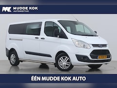 Ford Transit Custom - 310 2.2 TDCI L2H1 Trend | Dubbele Cabine | Trekhaak | Airco | Volleder | PDC | 1 eig