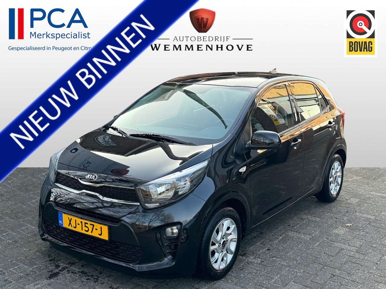 Kia Picanto - 1.0 CVVT ComfortPlusLine Navigator 1.0 CVVT ComfortPlusLine Navigator - AutoWereld.nl