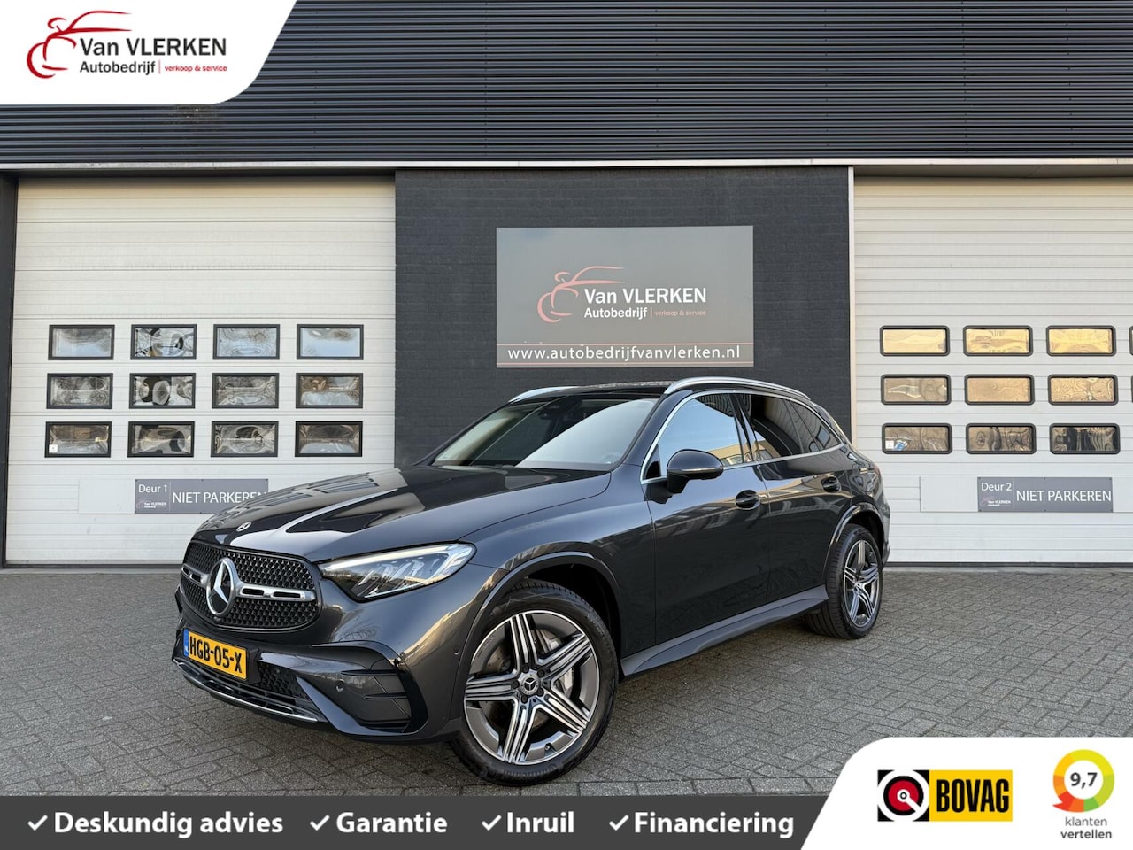 Mercedes-Benz GLC-klasse - 300e 4MATIC AMG Line PANORAMADAK LEER ADAPTIVE CRUISE - AutoWereld.nl