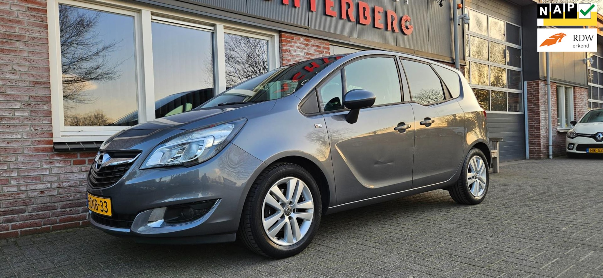 Opel Meriva - 1.4 Design Edition Trekhaak! Airco! Cruise Control! NAP! - AutoWereld.nl