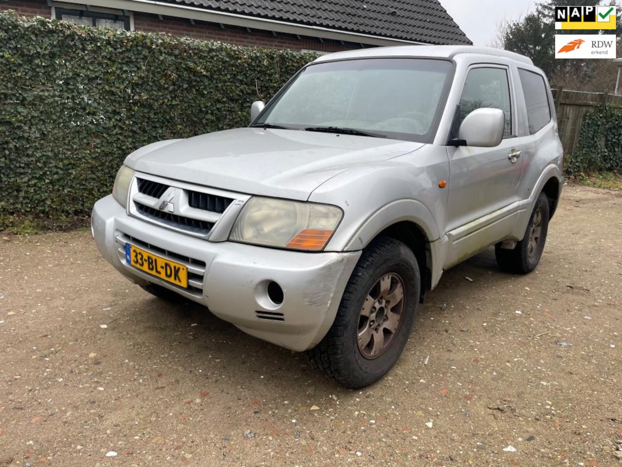 Mitsubishi Pajero - 3.2 Di-D GLS HR EXPORT HANDEL HOBBY - AutoWereld.nl