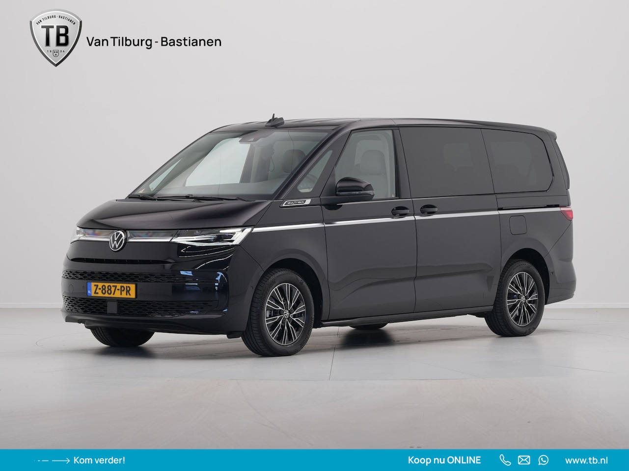 Volkswagen Multivan - 1.4 eHybrid 218pk L2H1 Style DSG Navigatie Leder Camera El. Schuifdeuren - AutoWereld.nl