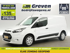 Ford Transit Connect - 1.6 TDCI L2H1 116PK Airco Camera Cruise Trekhaak Parkeersensoren 3 Persoons Schuifdeur