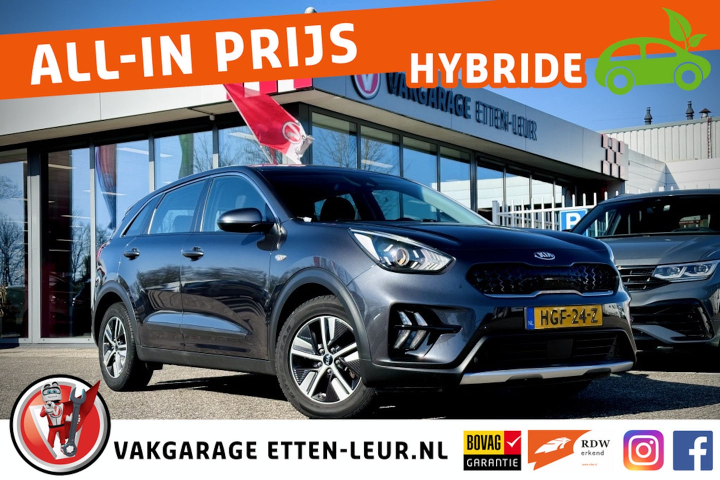 Kia Niro - 1.6 GDi H. DynamicL. - AutoWereld.nl