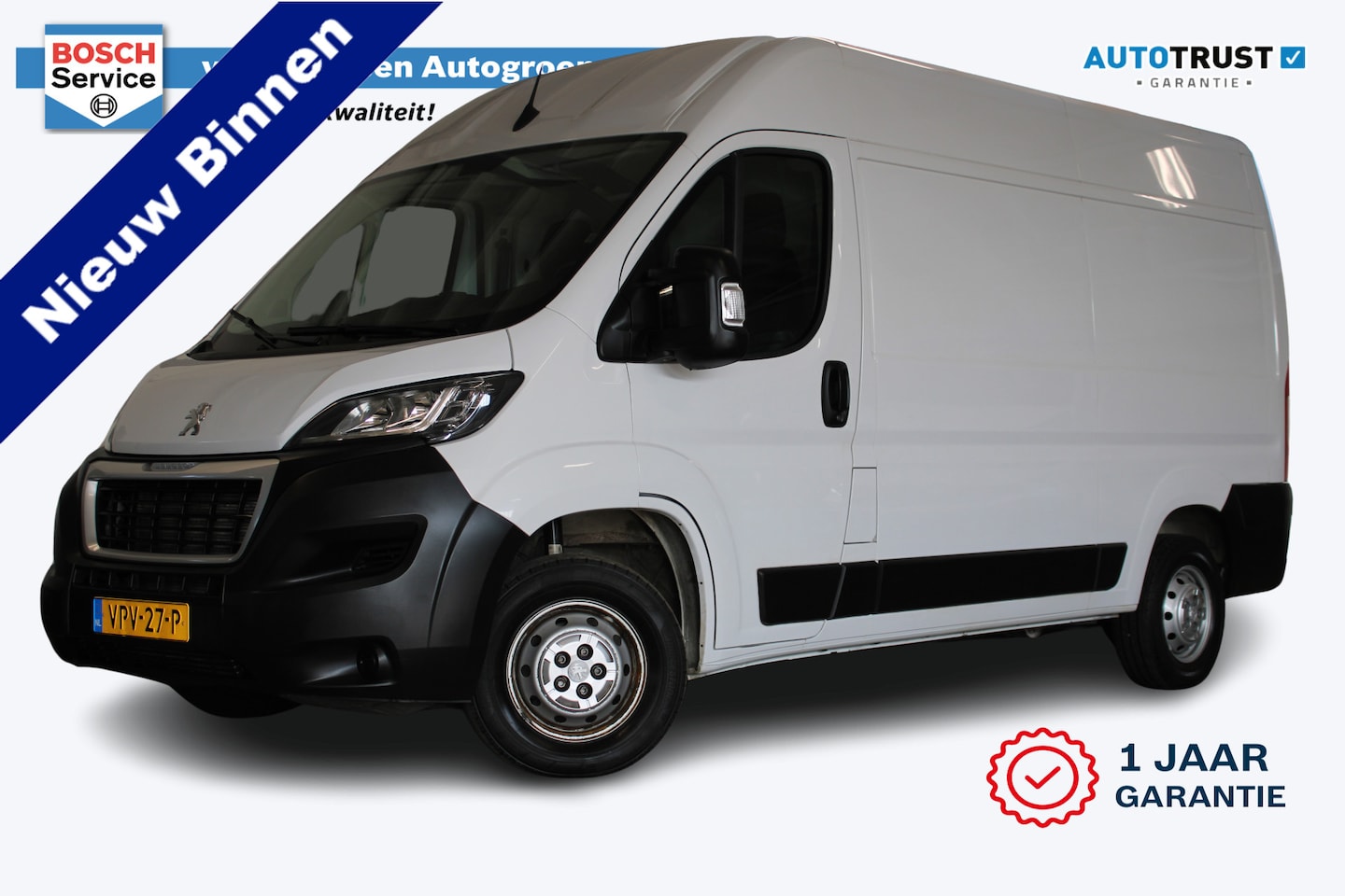 Peugeot Boxer - 330 2.2 BlueHDi 140 L2H2 Premium | Incl. 12 maanden garantie | Cruise control | Parkeercam - AutoWereld.nl