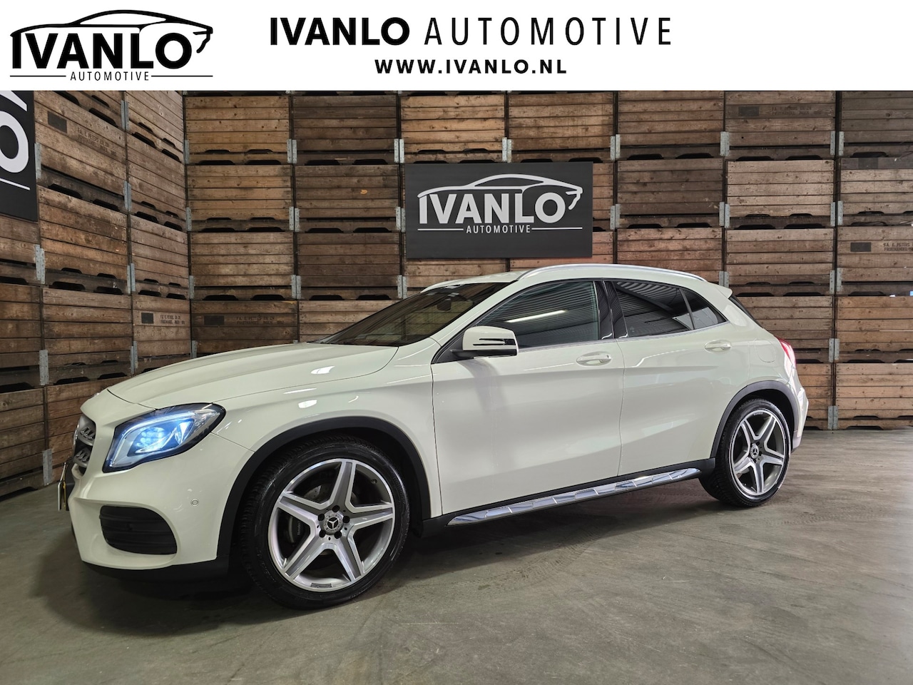 Mercedes-Benz GLA-Klasse - 180 Business Solution AMG Groot Navi Trekhaak 19"LM Camera - AutoWereld.nl