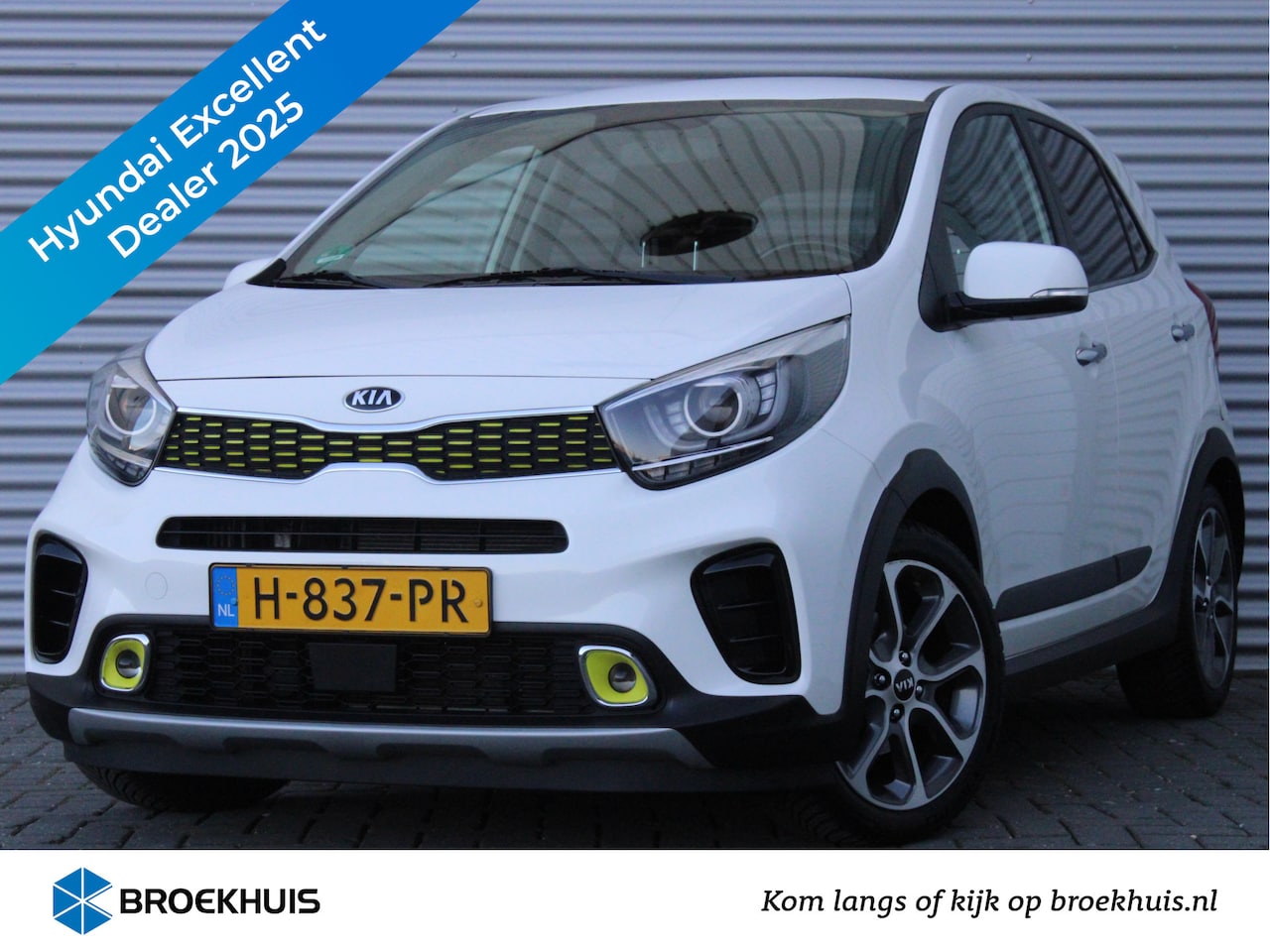 Kia Picanto - 1.0 T-GDI X-Line 100pk | All-Season | Keyless | Leder | Parkeercamera + Sensoren | - AutoWereld.nl