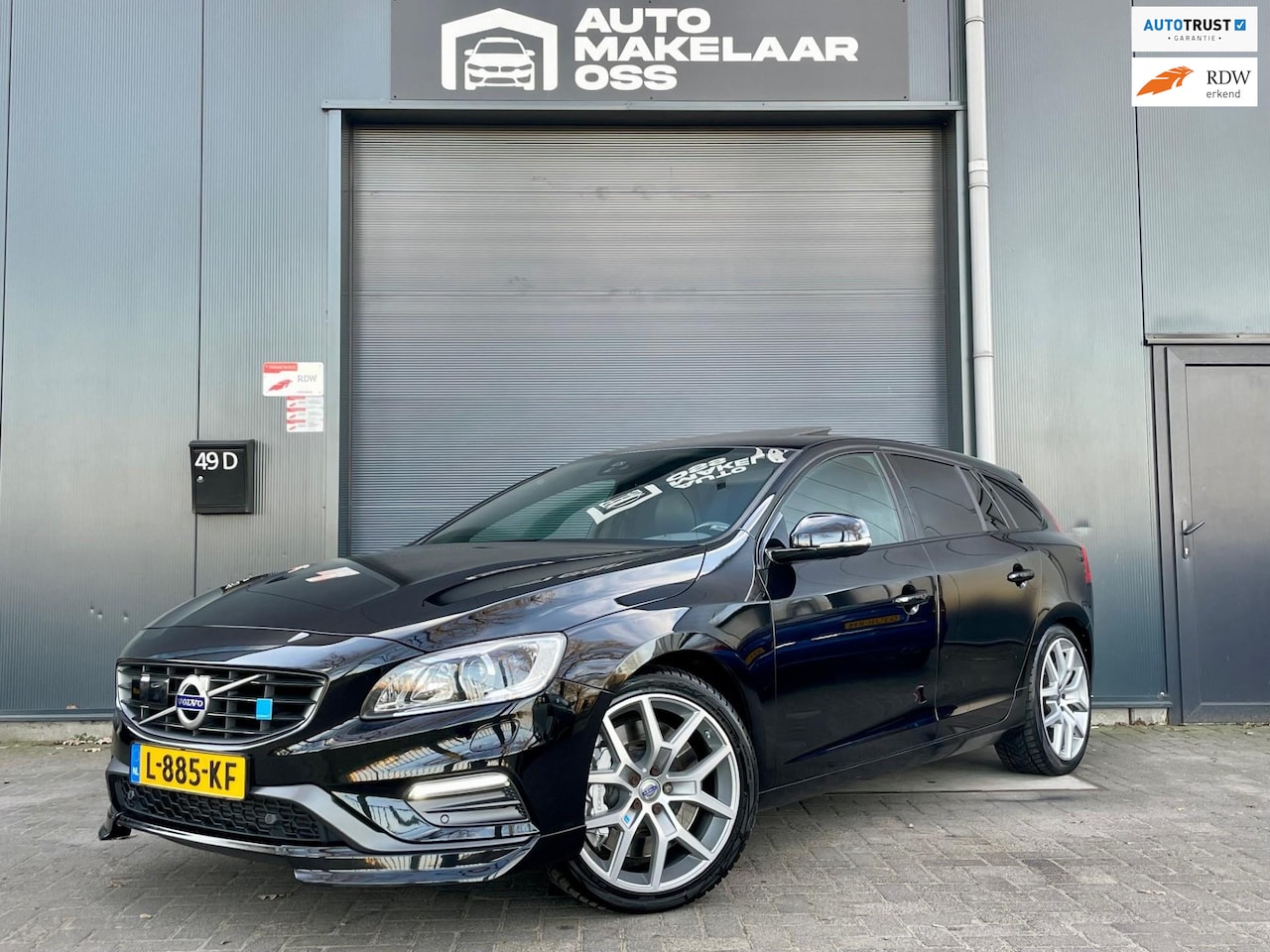 Volvo V60 - 2.0 T6 AWD Polestar 367PK PANO KEYLESS NAVI CLIMA H/K AUDIO CRUISE STOEL/STUURVERWARMING C - AutoWereld.nl